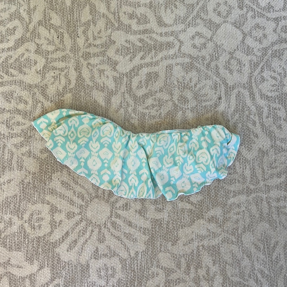 Strapless bathing suit top